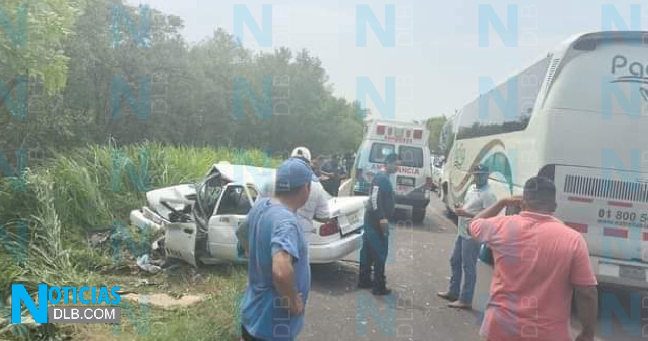 Pierde La Vida Taxista Al Chocar De Frente Contra Autob S De Pasajeros