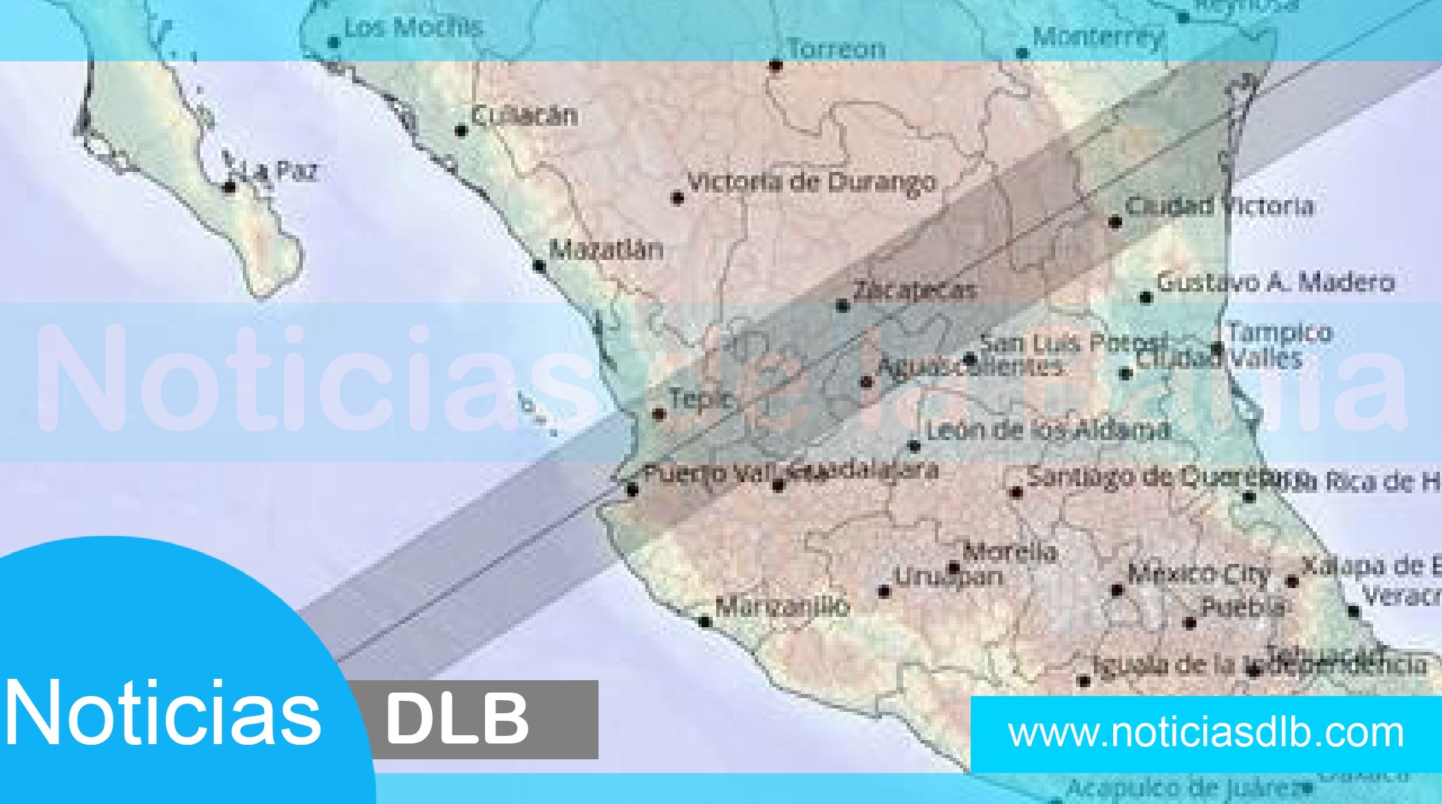 Bahía de Banderas y Puerto Vallarta también serán sedes de un eclipse