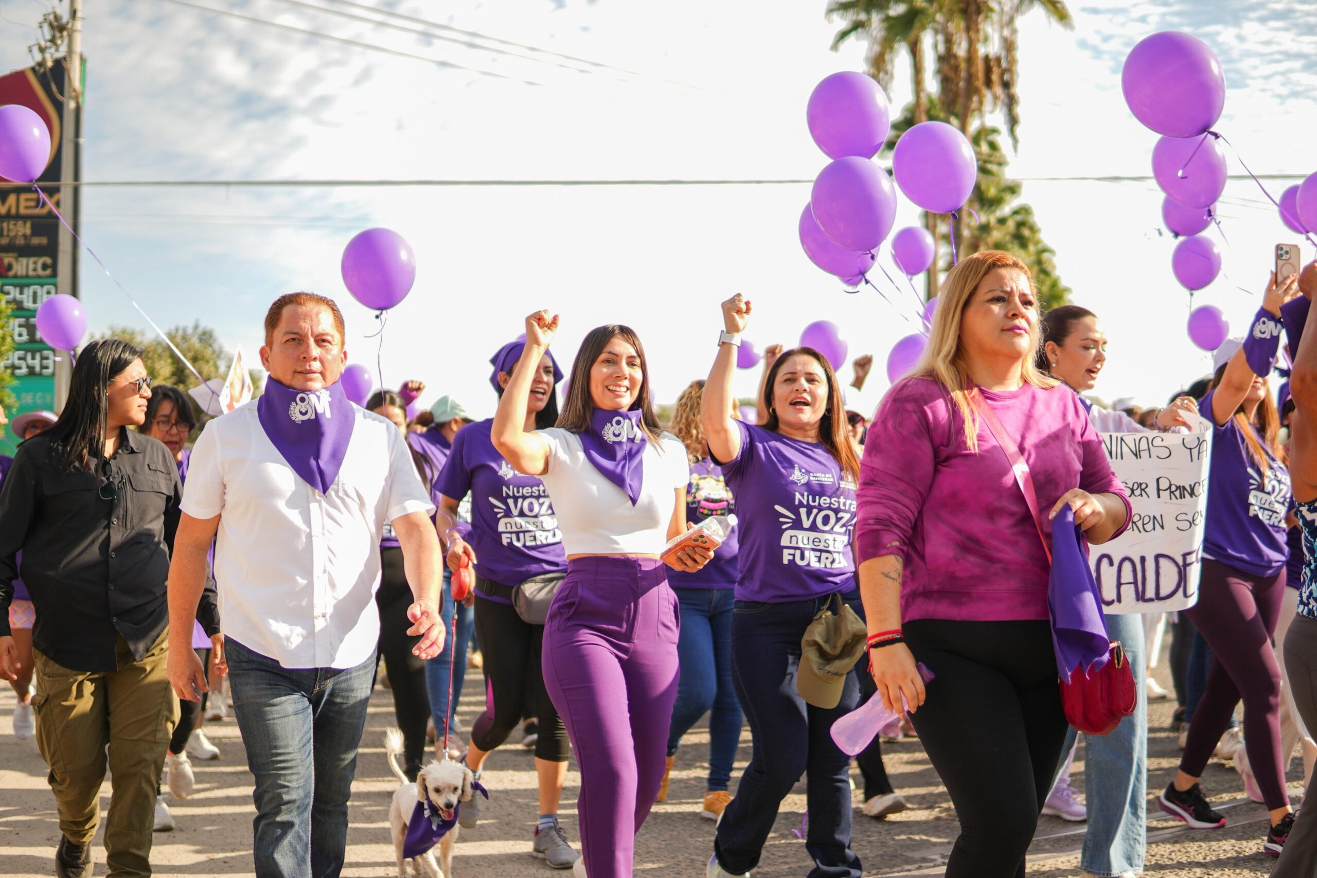 Marchan mujeres en Bahía de Banderas por igualdad y derechos – Noticias ...